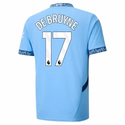 Manchester City Kevin De Bruyne #17 Voetbalshirt 2024-25 Thuistenue Heren