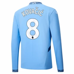 Manchester City Kovacic #8 Voetbalshirt 2024-25 Thuistenue Heren Lange Mouw