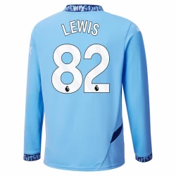 Manchester City Lewis #82 Voetbalshirt 2024-25 Thuistenue Heren Lange Mouw