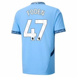 Manchester City Phil Foden #47 Voetbalshirt 2024-25 Thuistenue Heren