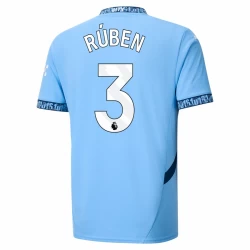 Manchester City Rúben Dias #3 Voetbalshirt 2024-25 Thuistenue Heren