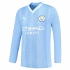 Manchester City Erling Haaland #9 Voetbalshirt 2023-24 Thuistenue Heren Lange Mouw