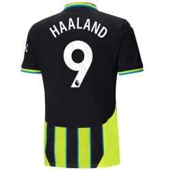 Manchester City Voetbalshirt 2024-25 Erling Haaland #9 Uittenue Heren