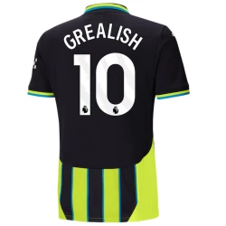 Manchester City Voetbalshirt 2024-25 Jack Grealish #10 Uittenue Heren