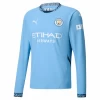 Manchester City Phil Foden #47 Voetbalshirt 2024-25 Thuistenue Heren Lange Mouw