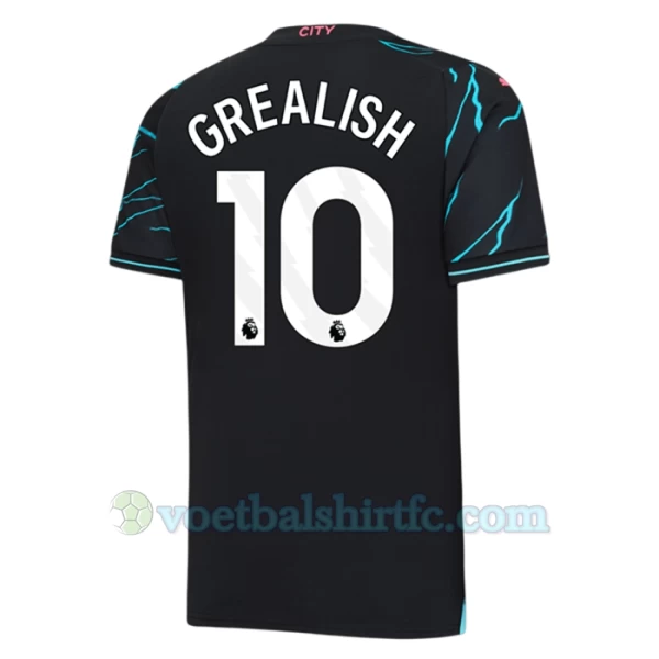 Manchester City Voetbalshirt Jack Grealish #10 2023-24 Thirdtenue Heren