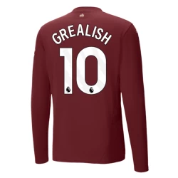 Manchester City Voetbalshirt Jack Grealish #10 2024-25 Thirdtenue Heren Lange Mouw