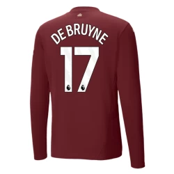 Manchester City Voetbalshirt Kevin De Bruyne #17 2024-25 Thirdtenue Heren Lange Mouw