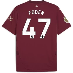 Manchester City Voetbalshirt Phil Foden #47 2024-25 Thirdtenue Heren