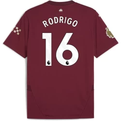 Manchester City Voetbalshirt Rodrigo #16 2024-25 Thirdtenue Heren