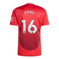 Manchester United Amad #16 Voetbalshirt 2024-25 Thuistenue Heren