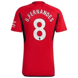 Manchester United Bruno Fernandes #8 Voetbalshirt 2023-24 Thuistenue Heren