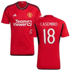 Manchester United Casemiro #18 Voetbalshirt 2023-24 UCL Thuistenue Heren