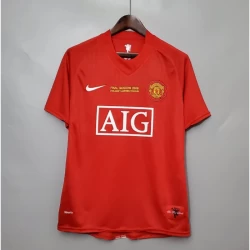 Manchester United Champions League Finale Retro Shirt 2008-19 Thuis Heren