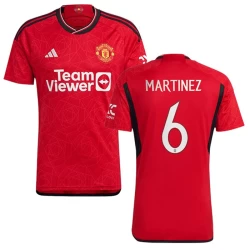 Manchester United Emiliano Martínez #6 Voetbalshirt 2023-24 UCL Thuistenue Heren