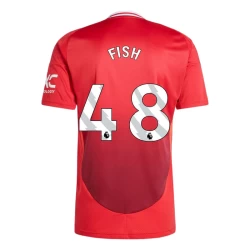 Manchester United Fish #48 Voetbalshirt 2024-25 Thuistenue Heren