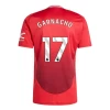 Manchester United Garnacho #17 Voetbalshirt 2024-25 Thuistenue Heren