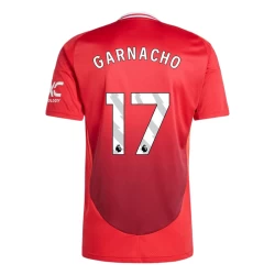 Manchester United Garnacho #17 Voetbalshirt 2024-25 Thuistenue Heren