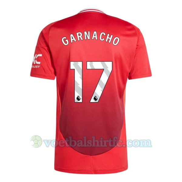 Manchester United Garnacho #17 Voetbalshirt 2024-25 Thuistenue Heren