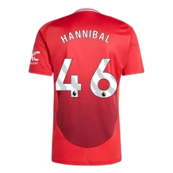 Manchester United Hannibal #46 Voetbalshirt 2024-25 Thuistenue Heren