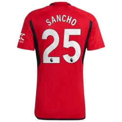 Manchester United Jadon Sancho #25 Voetbalshirt 2023-24 Thuistenue Heren