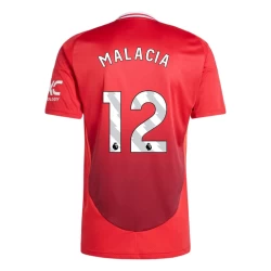 Manchester United Malacia #12 Voetbalshirt 2024-25 Thuistenue Heren