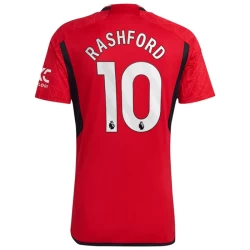 Manchester United Marcus Rashford #10 Voetbalshirt 2023-24 Thuistenue Heren