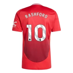 Manchester United Marcus Rashford #10 Voetbalshirt 2024-25 Thuistenue Heren