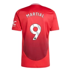 Manchester United Martial #9 Voetbalshirt 2024-25 Thuistenue Heren