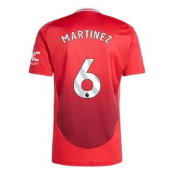 Manchester United Martínez #6 Voetbalshirt 2024-25 Thuistenue Heren
