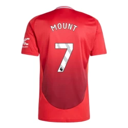 Manchester United Mason Mount #7 Voetbalshirt 2024-25 Thuistenue Heren