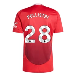 Manchester United Pellistri #28 Voetbalshirt 2024-25 Thuistenue Heren