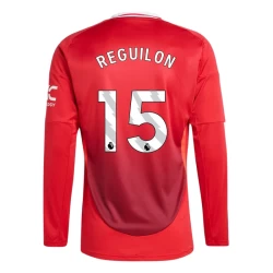 Manchester United Reguilon #15 Voetbalshirt 2024-25 Thuistenue Heren Lange Mouw