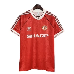 Manchester United Retro Shirt 1990-91 Thuis Heren