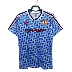 Manchester United Retro Shirt 1990-92 Uit Heren