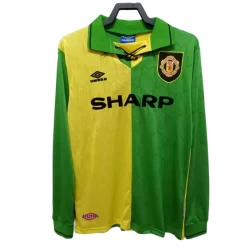 Manchester United Retro Shirt 1992-94 Uit Heren Lange Mouw