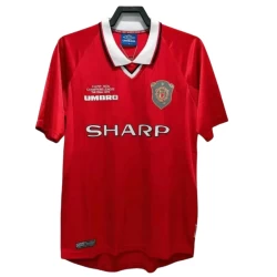 Manchester United Retro Shirt 1999-00 Thuis Heren