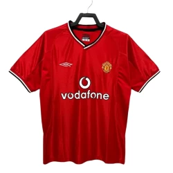 Manchester United Retro Shirt 2000-02 Thuis Heren