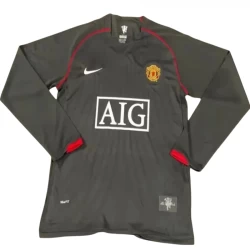 Manchester United Retro Shirt 2007-08 Third Heren Lange Mouw