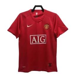 Manchester United Retro Shirt 2007-08 Thuis Heren