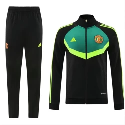 Manchester United Trainingsjack Set 2024-25 Zwart