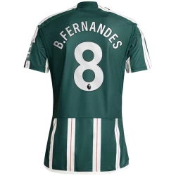 Manchester United Voetbalshirt 2023-24 Bruno Fernandes #8 Uittenue Heren