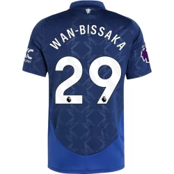 Manchester United Voetbalshirt 2024-25 Wan-Bissaka #29 Uittenue Heren