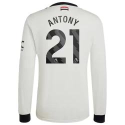 Manchester United Voetbalshirt Antony #21 2024-25 Thirdtenue Heren Lange Mouw