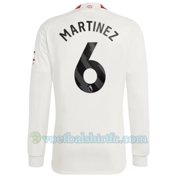 Manchester United Voetbalshirt Emiliano Martínez #6 2023-24 Thirdtenue Heren Lange Mouw