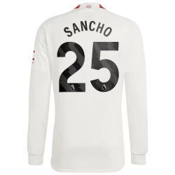 Manchester United Voetbalshirt Jadon Sancho #25 2023-24 Thirdtenue Heren Lange Mouw