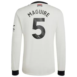 Manchester United Voetbalshirt Maguire #5 2024-25 Thirdtenue Heren Lange Mouw