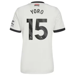 Manchester United Voetbalshirt Yoro #15 2024-25 Thirdtenue Heren