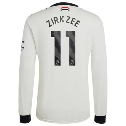 Manchester United Voetbalshirt Zirkzee #11 2024-25 Thirdtenue Heren Lange Mouw