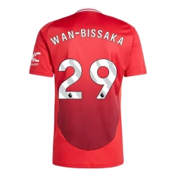 Manchester United Wan-bissaka #29 Voetbalshirt 2024-25 Thuistenue Heren